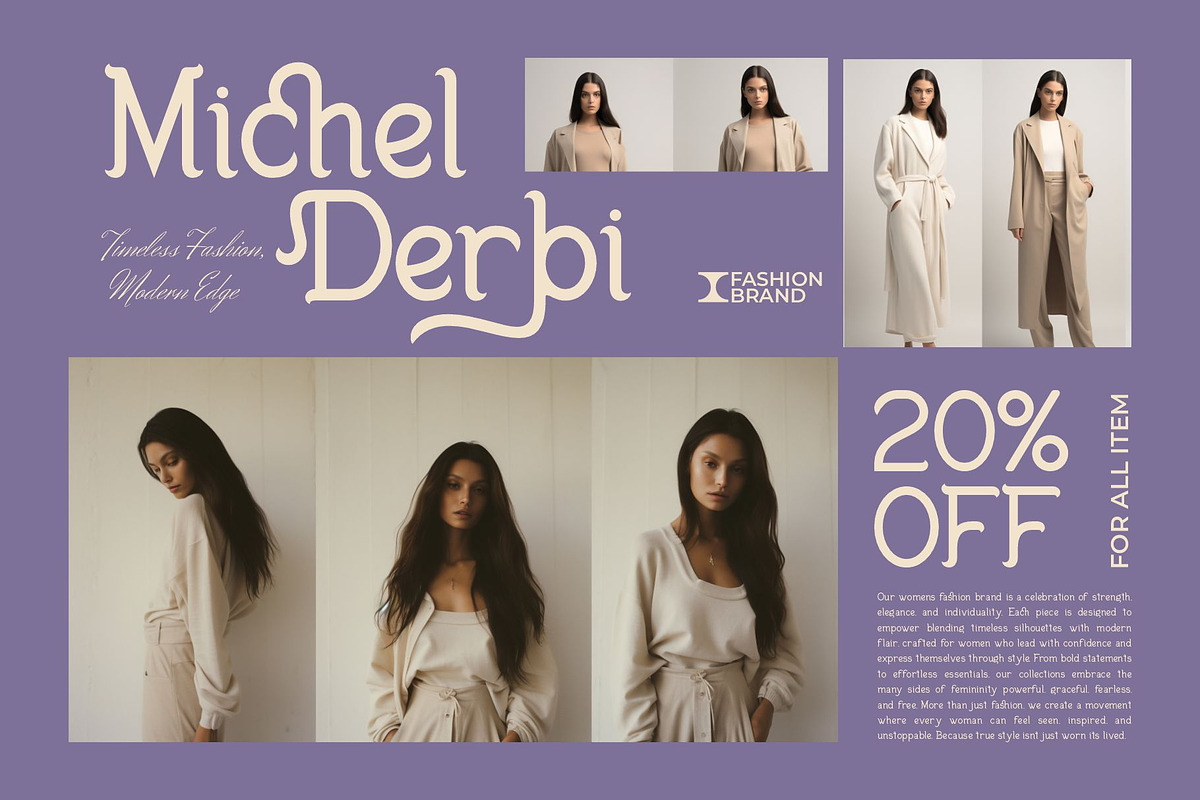 Roshey || Modern Elegant Serif Font, a Serif Font by Ermedia Studio (Photo 2 of 10)