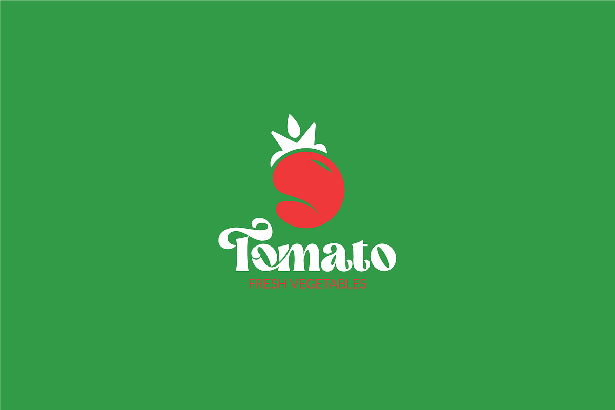 Tomato Fresh Vegetables Logo, a Branding & Logo Template by Design_Creator (Photo 4 of 4)