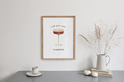 Autumn Cocktails Drinks Watercolor, a Food Illustration by Catch the Dream Art (Thumbnail 6 of 8)