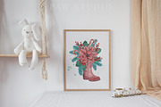 Christmas Wreaths Xmas Tree Clipart, an Illustration by PawGraphic (Thumbnail 7 of 10)