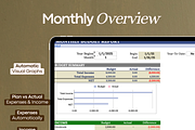 Biweekly Budget & Expense Tracker, a Templates & Theme by vitalinagerman (Thumbnail 4 of 10)