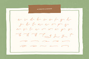Boltincy Lincolle Notes Handwritten, a Script Font by stylishtype.co (Thumbnail 10 of 20)