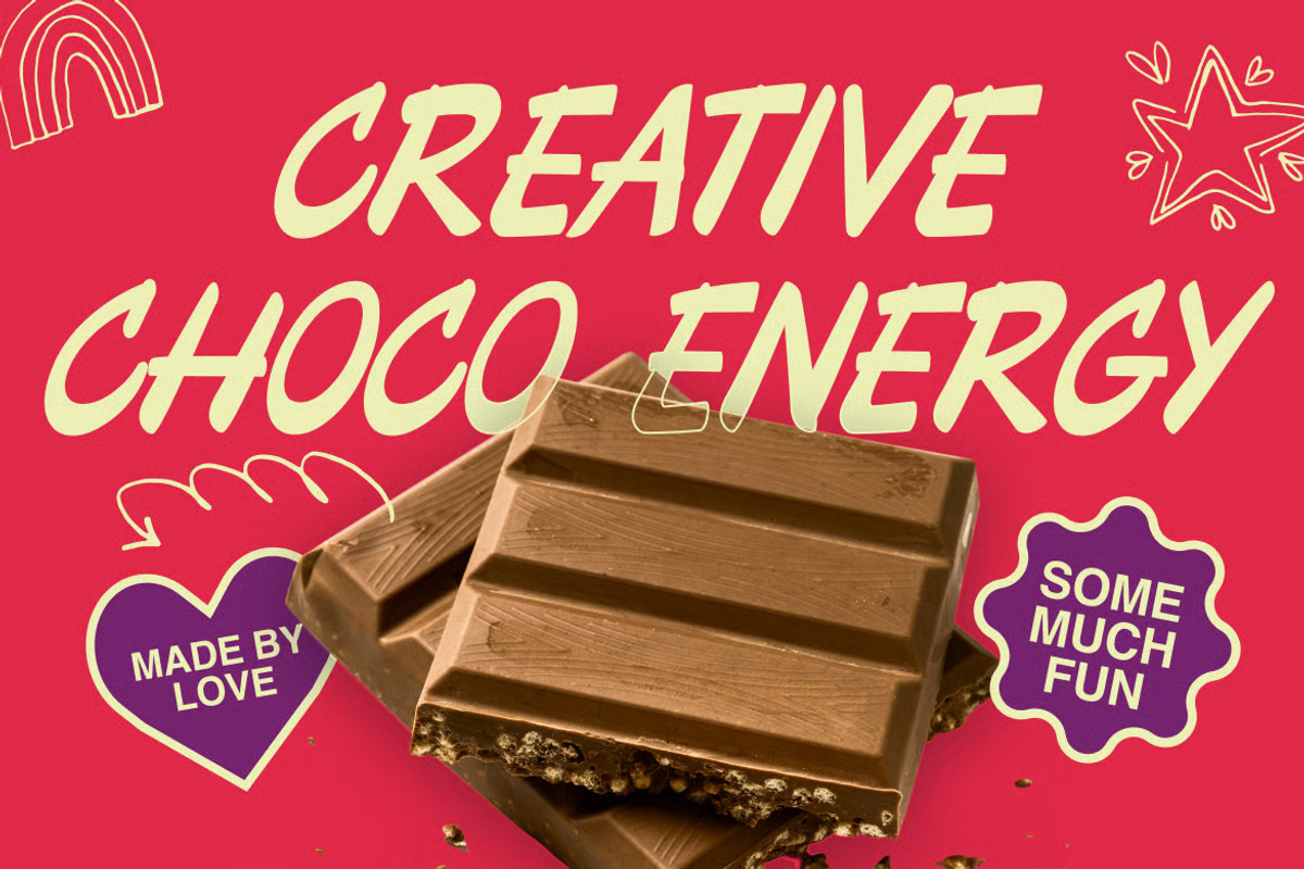 Chocky - Bold Handwritten Brush Font, a Handwritten Font by Brand Earth (Photo 3 of 7)