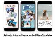 Travel Instagram Reels Templates, a Design Template by GraphiCarola (Thumbnail 6 of 8)
