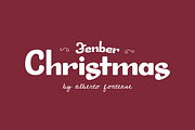 Fenber Christmas - Xmas Holiday Font, a Sans Serif Font by Alberto Fontense (Thumbnail 1 of 6)