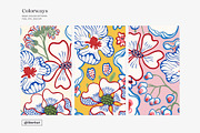 Mediterranean Bold Flower Pattern, a Pattern Graphic by likorbut (Thumbnail 10 of 13)