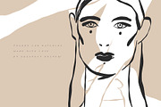 Feminine abstract poster gallery, a Person Illustration by Anastasy_helter (Thumbnail 32 of 32)