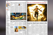 5 Newspaper Style Templates Bundle, a Magazine Template by Newspaper Templates (Thumbnail 3 of 11)