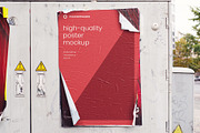 Urban Poster Mockup Template Bundle, an Advertising Mockup by FoundImages (Thumbnail 27 of 52)