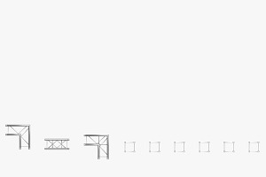 Light Duty Square Truss-9 PCS Modul