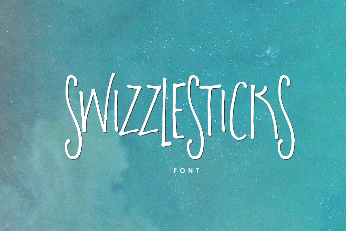 Swizzlesticks Font