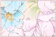 Fresco collection Soft Bloom, a Wallpaper Graphic by Natalia0307 (Thumbnail 3 of 16)