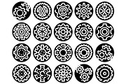 Gears and cogwheels icons presenting, an Object Graphic by pikepicture (Thumbnail 2 of 3)