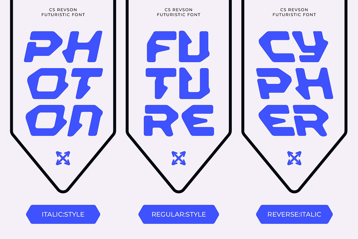 CS Revson – Futuristic Font, a Sans Serif Font by Craft Supply Co. (Photo 5 of 7)