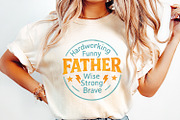 Fathers Day PNG, Best Dad Ever, an Illustration by SharpMarketplace (Thumbnail 2 of 9)