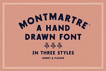 Montmartre - A Hand-drawn Font