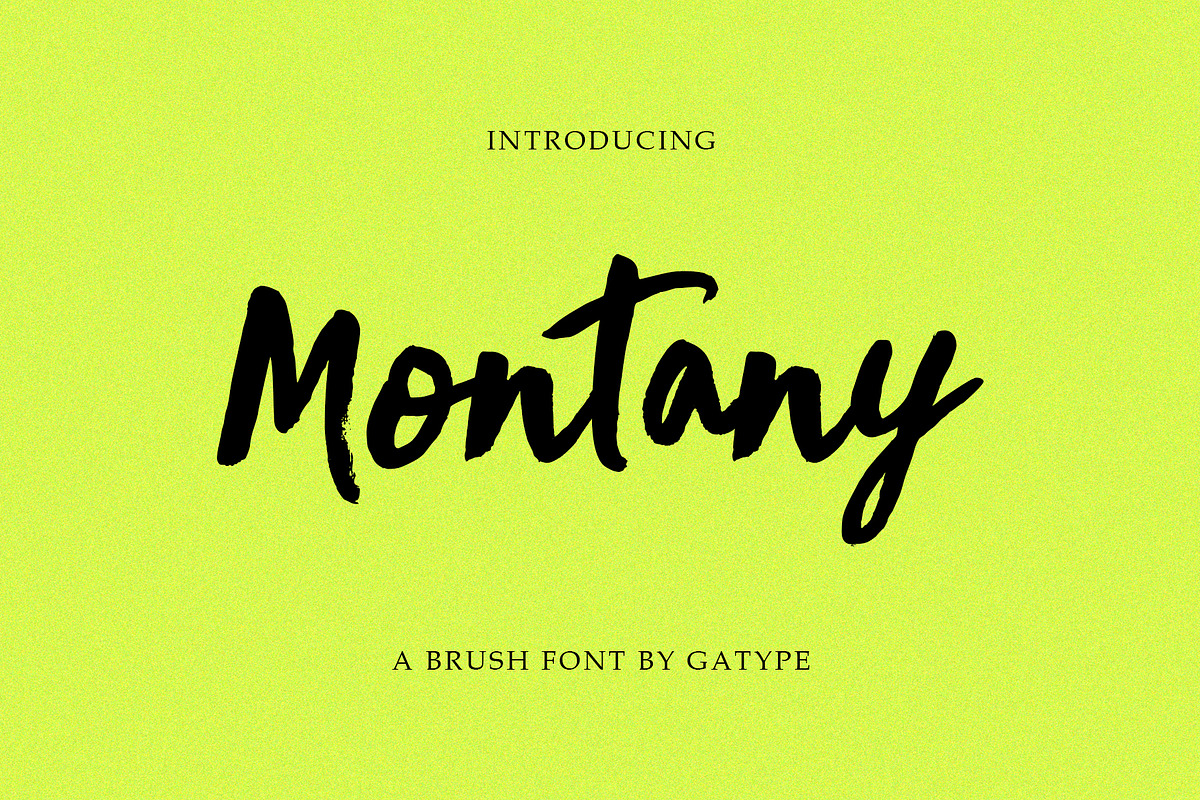 Montay, a Handwritten Font by Gatype (Photo 1 of 9)