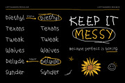 Lefthanded — Messy Handwritten, a Handwritten Font by Typehand Studio (Thumbnail 3 of 10)