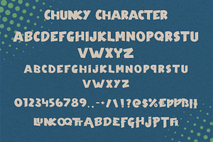 Chunky - Comic Book Font