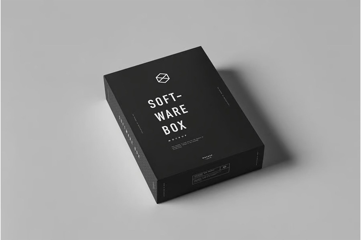 Software Box Mock-up, a Product Mockup by zippypixelstudio (Photo 4 of 13)