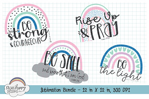 Rainbow Bible Verse Bundle