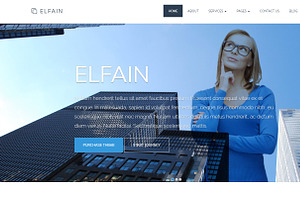 ELFAIN - Corporate HTML Template