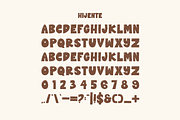 Hijente - Bubble Font, a Sans Serif Font by Iqsiart Studio (Thumbnail 4 of 7)