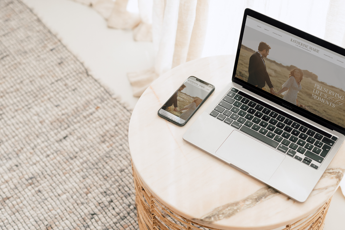 Showit Website Template Photography, a Websites & App Template by laurasnyderdesign (Photo 2 of 2)