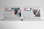 Desk Calendar 2024, a Stationery Template by Uiparvin (Thumbnail 2 of 2)