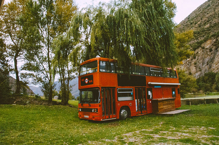 Red bus