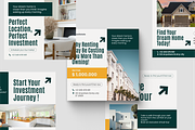 Real Estate Feed Instagram Post, a Social Media Template by SquidPixey (Thumbnail 4 of 6)