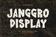 Janggro Display Font, a Handwritten Font by Maulana Creative (Thumbnail 1 of 7)