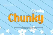 Chunky is a bold, a Serif Font by Wow Magic (Thumbnail 1 of 3)