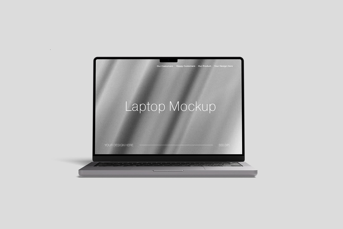 Laptop Mockup, a Mac Mockup by Lxadesign (Photo 5 of 9)