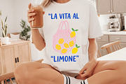 Retro Lemon Market PNG, a Seasonal Illustration by Canvas Craft (Thumbnail 3 of 7)