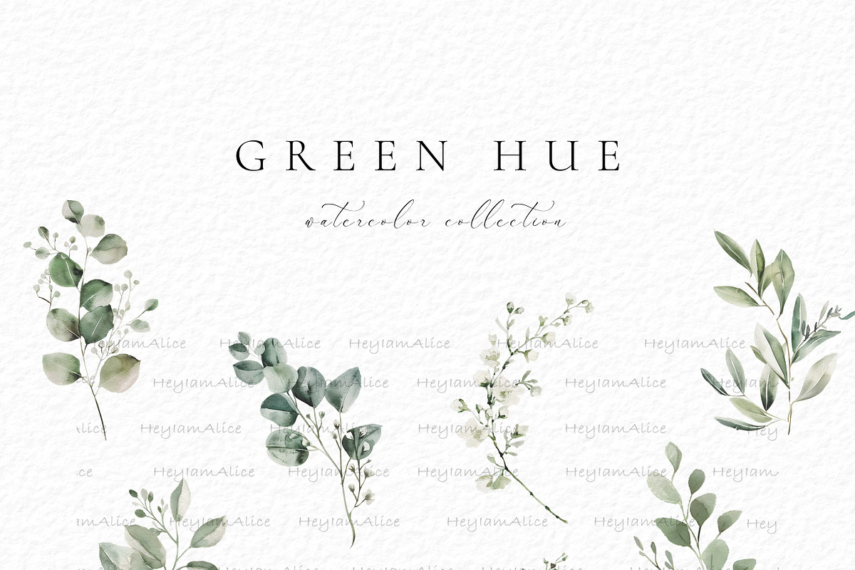 Greenery Eucalyptus, a Decorative Illustration by heyiamalice (Photo 5 of 11)