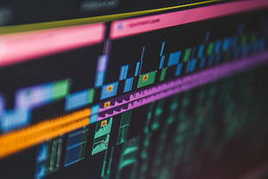 Video editing process featuring video, editing, and technology