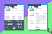 Modern Resume Design Template, a Resume Template by BrandlyTemplate (Thumbnail 4 of 4)