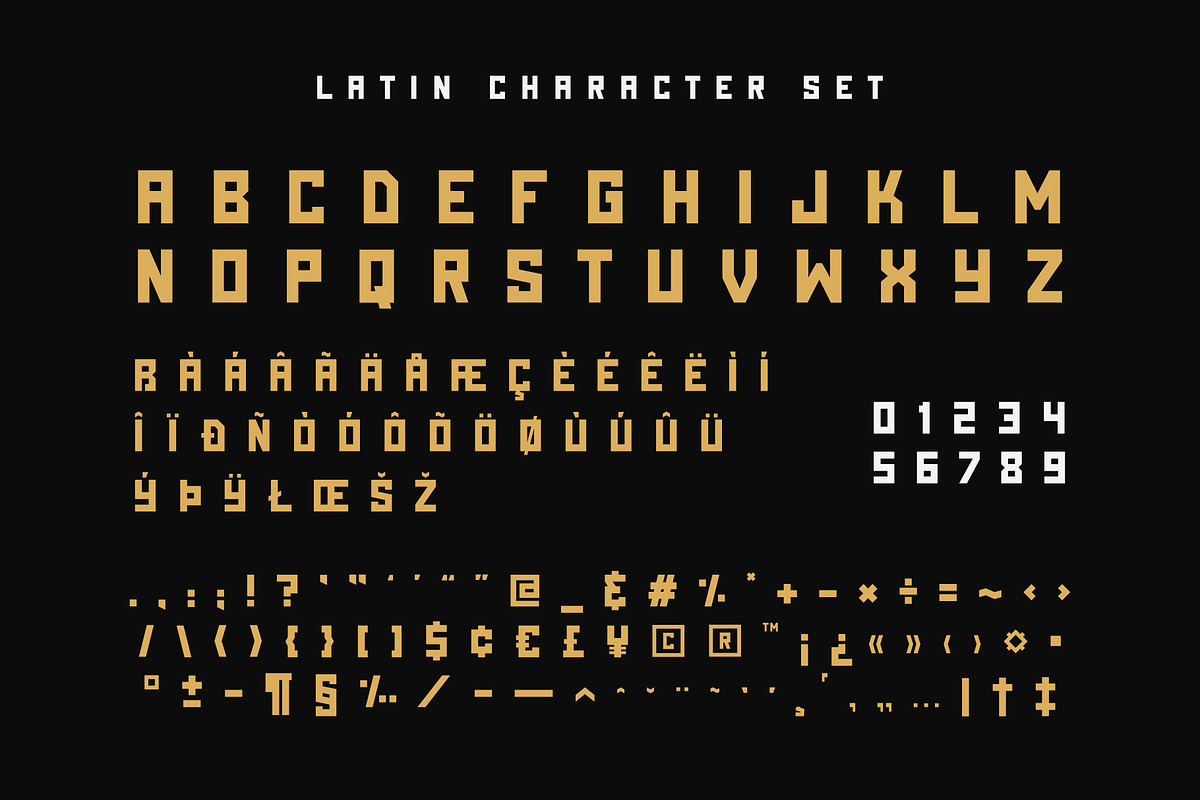 HASCERN, a Font by SON OF THIRTEEN (Photo 2 of 5)