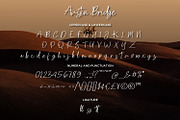 Austin Bridge - Modern Script fonts, a Script Font by Nahar_std (Thumbnail 7 of 7)