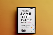 Modern | Minimal {Save the Date-DIY}, an Invitation Template by Kreativity13 (Thumbnail 1 of 2)