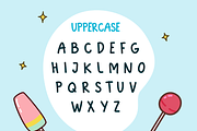 Summer Days Playful Font, a Handwritten Font by Helotype (Thumbnail 3 of 6)