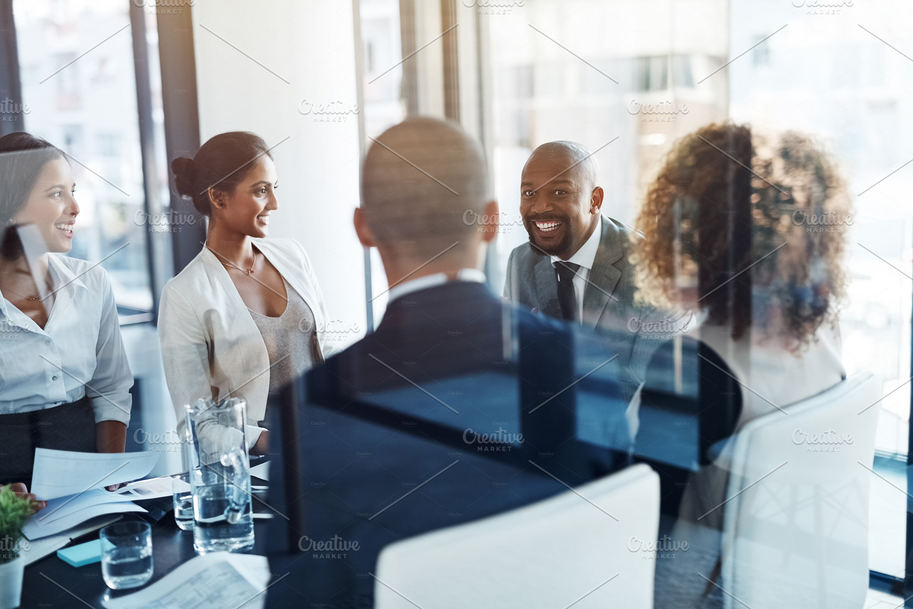 Behind a great business is a great team, a Photo by Peopleimages.com