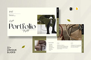 Portfolio Presentation Template, a Presentation Template by Creative-Work (Thumbnail 1 of 10)