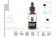Dropper Bottle Mockups, a Packaging Mockup by akropol (Thumbnail 2 of 3)