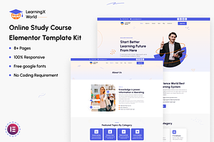 LearningX World Elementor Kit