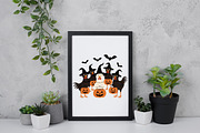 Trick or Treat Chicken PNG, Funny Fa, an Illustration by Daily.Designs (Thumbnail 5 of 5)