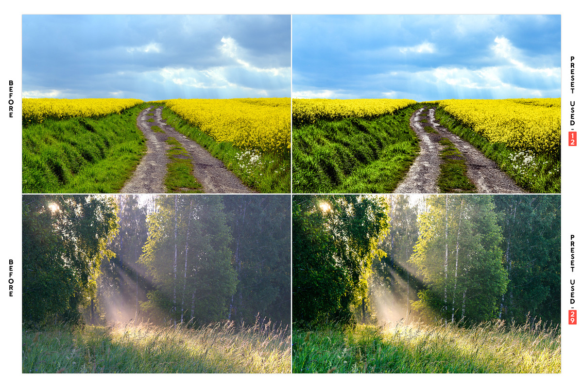 HDR Landscape Lightroom Presets, an Action Add-On by Effect-Hub (Photo 13 of 13)