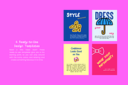 100+ Fashion Icons, Pattern, Poster, an Object Illustration by digitalsbydepi (Thumbnail 14 of 17)