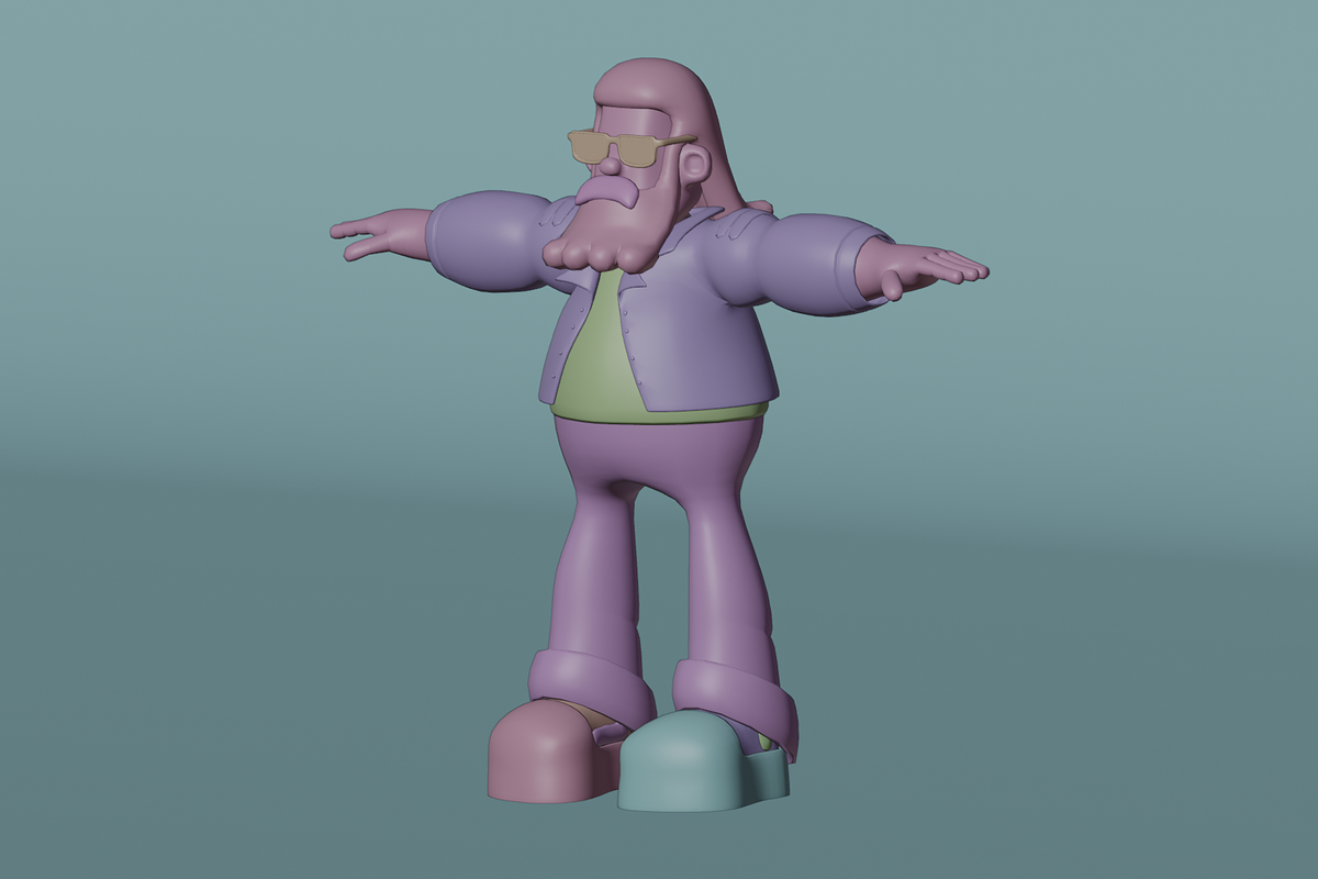 Rockstar 3D Character Pack, a Characters & Person 3D Model by Dudukbersama (Photo 4 of 5)